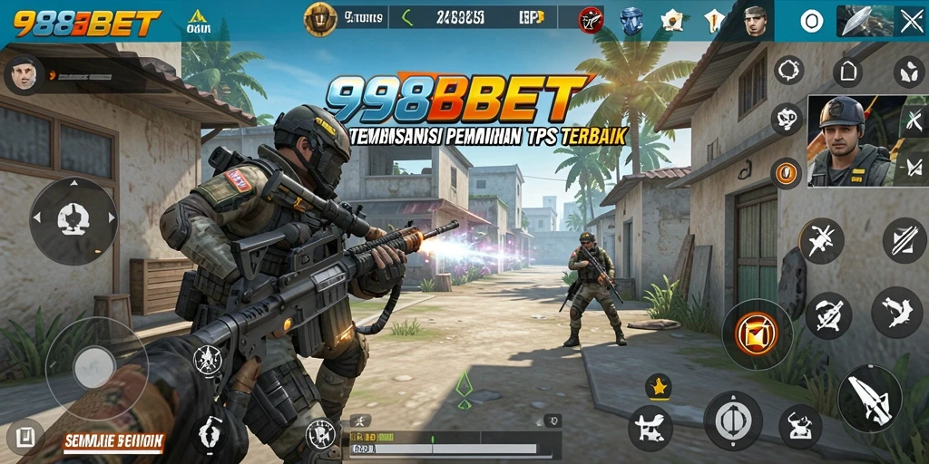 Tampilan gameplay <strong>988BET</strong> yang penuh aksi dan strategi