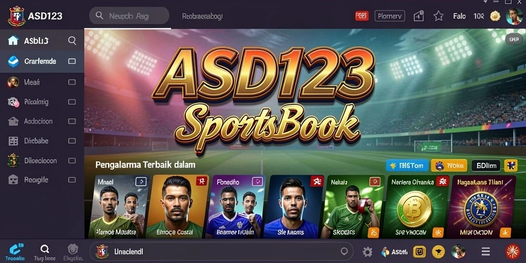 Tampilan antarmuka <strong>ASD123</strong> yang menarik saat melakukan taruhan olahraga.