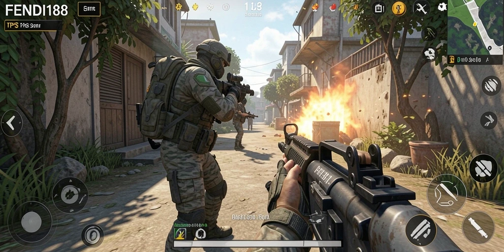 Gameplay seru dari FENDI188 dalam mode TPS yang menegangkan.
