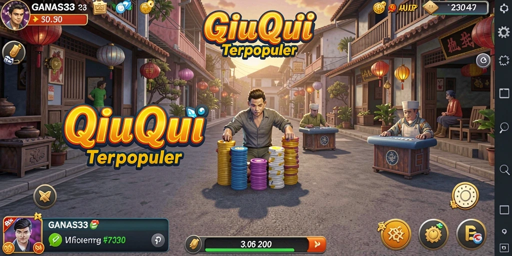 Screenshot menampilkan gameplay seru di GANAS33.