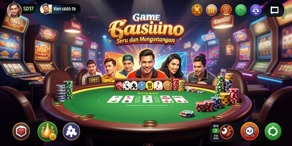 Tampilan gameplay menyenangkan di SD107 dengan pengalaman kasino yang imersif.
