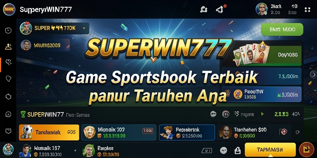 Gameplay menarik dari aplikasi sportsbook SUPERWIN777.