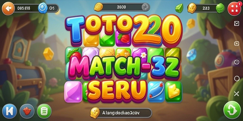 Gameplay TOTO20 yang menarik dalam genre Match-3.